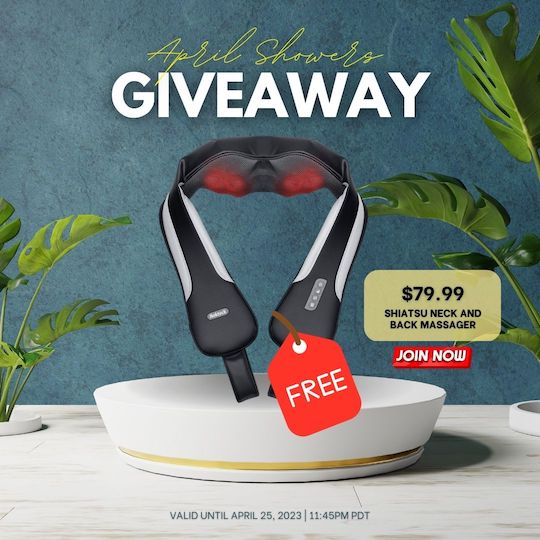 Win April Showers Giveaway | Nekteck