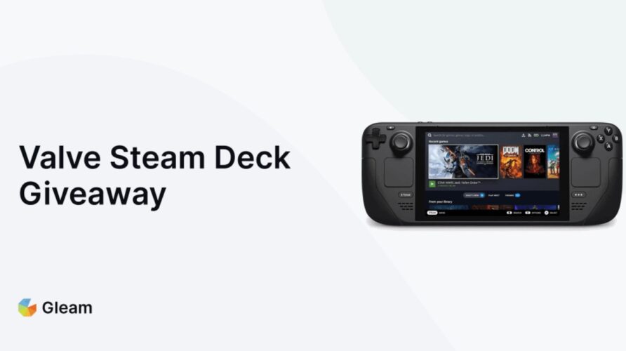 Win Steam Deck Giveaway | Gleam.io