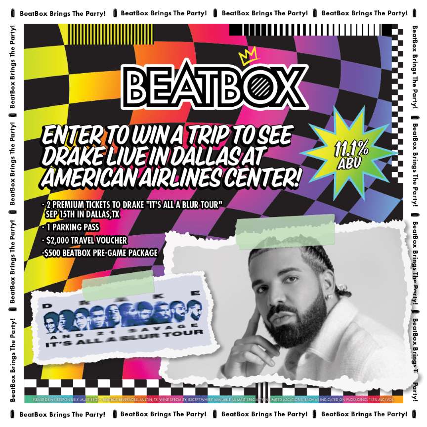 Trip To See Drake Live Concert in Dallas Giveaway