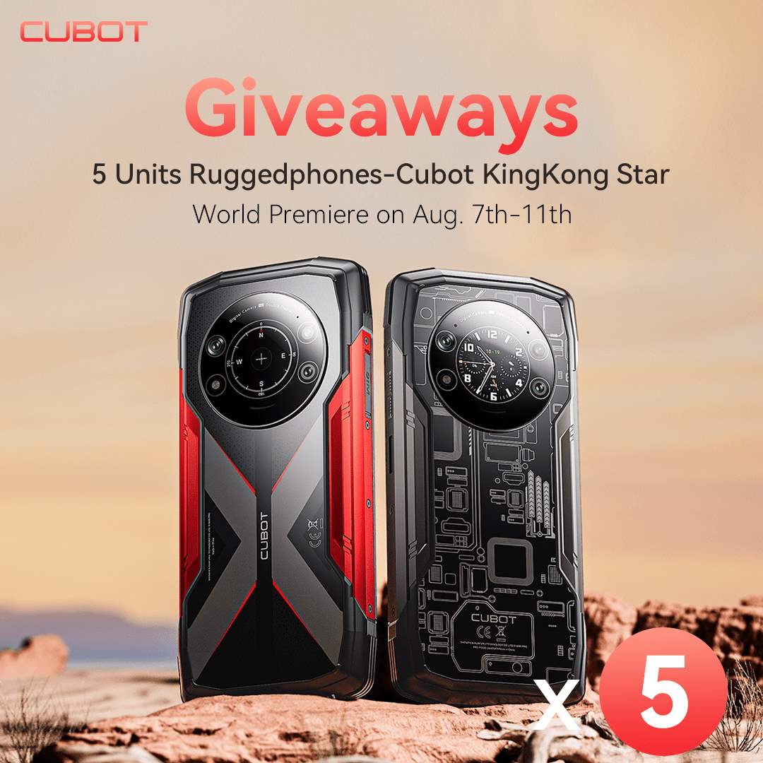 Cubot KingKong Star Global Sale Giveaway