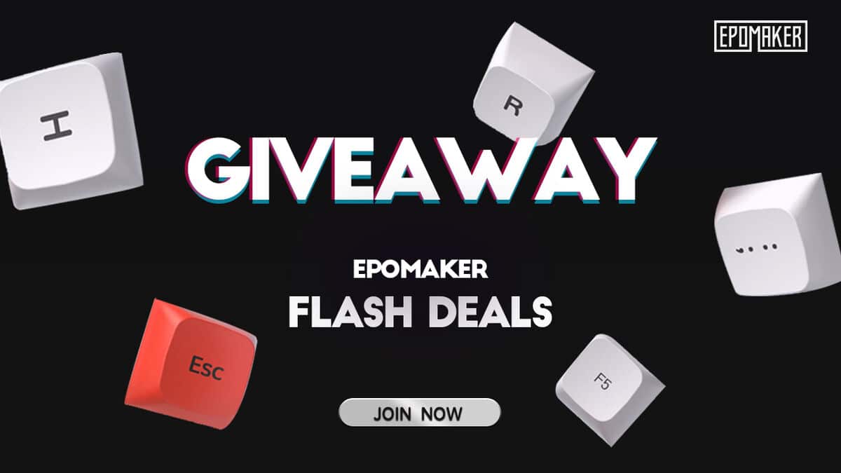 Epomaker Flash Deal Giveaway 2023