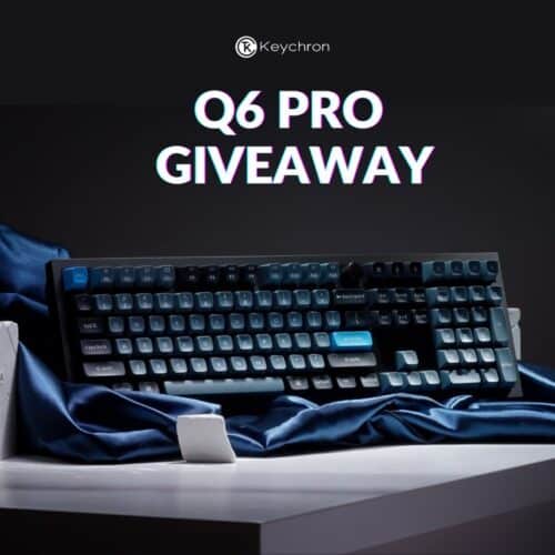 Keychron Q6 Pro Mechanical Keyboard Giveaway