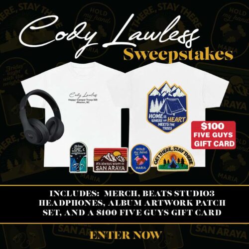 Cody Lawless Happy Camper Giveaway