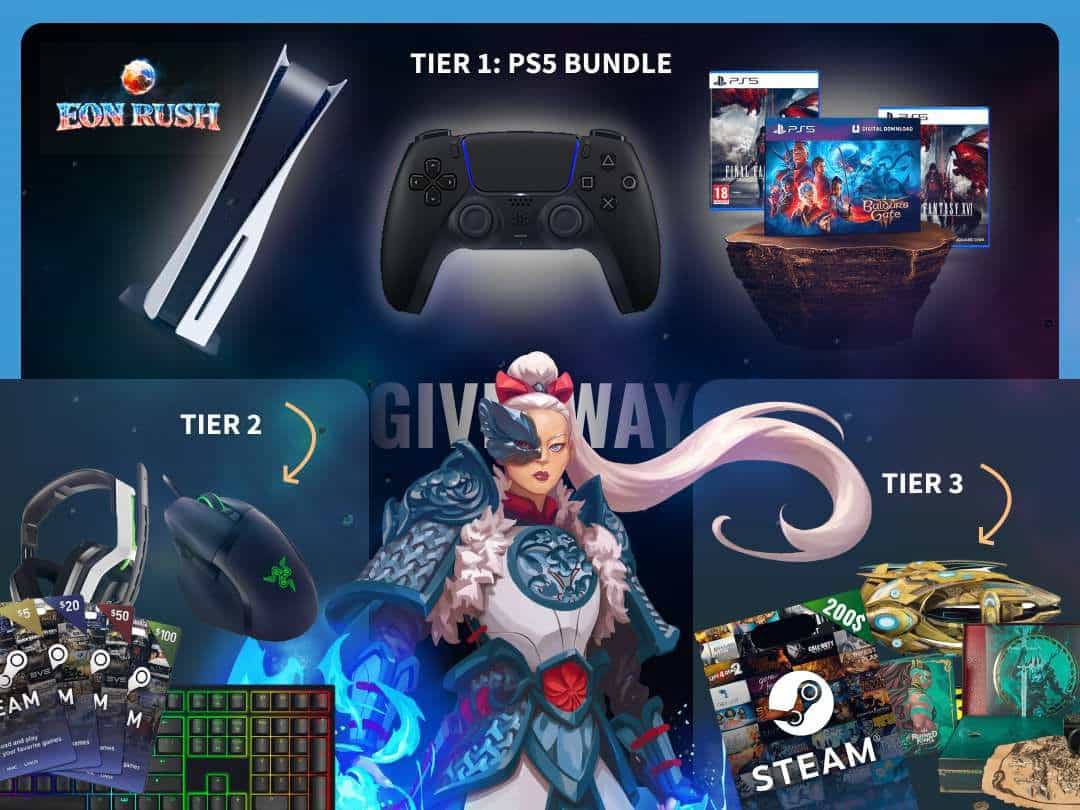 Eon Rush Gamescom PS5 Bundle 2023 Giveaway