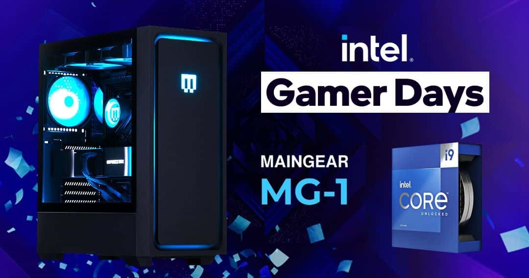 Maingear + Intel Gamer Days MG-1 Gaming PC Giveaway