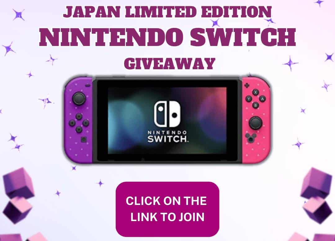 Nintendo Switch Disney TsumTsum Limited Edition Giveaway