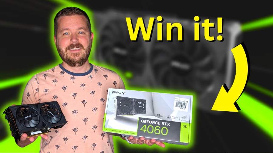 DevonDoesTech PNY GeForce RTX 4060 Verto GPU Giveaway