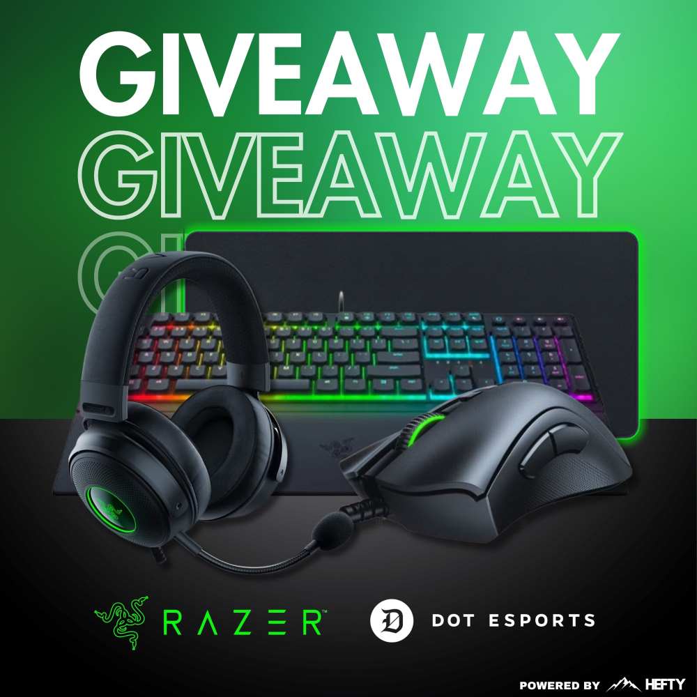 Hefty.gg x Dot Esports Razer Bundle Giveaway!