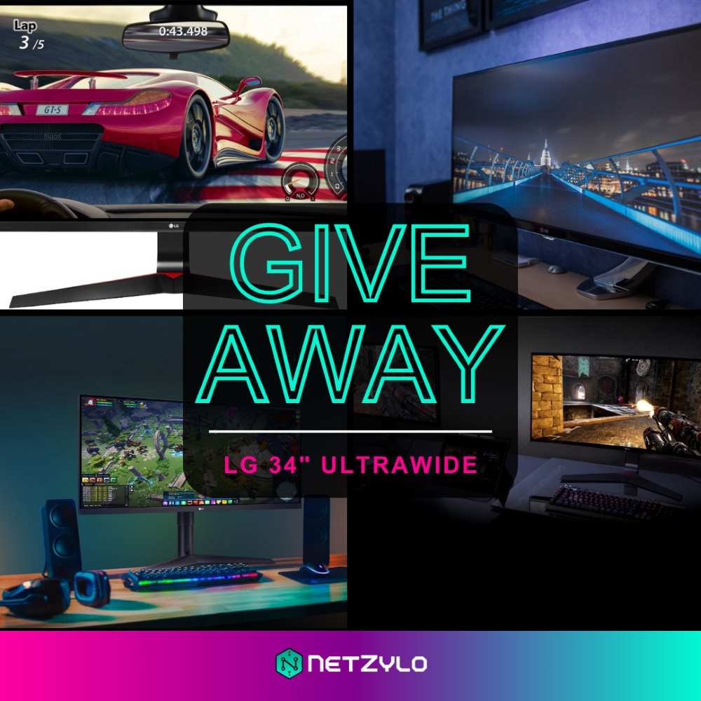 Netzylo | LG 34" IPS UltraWide Monitor Giveaway