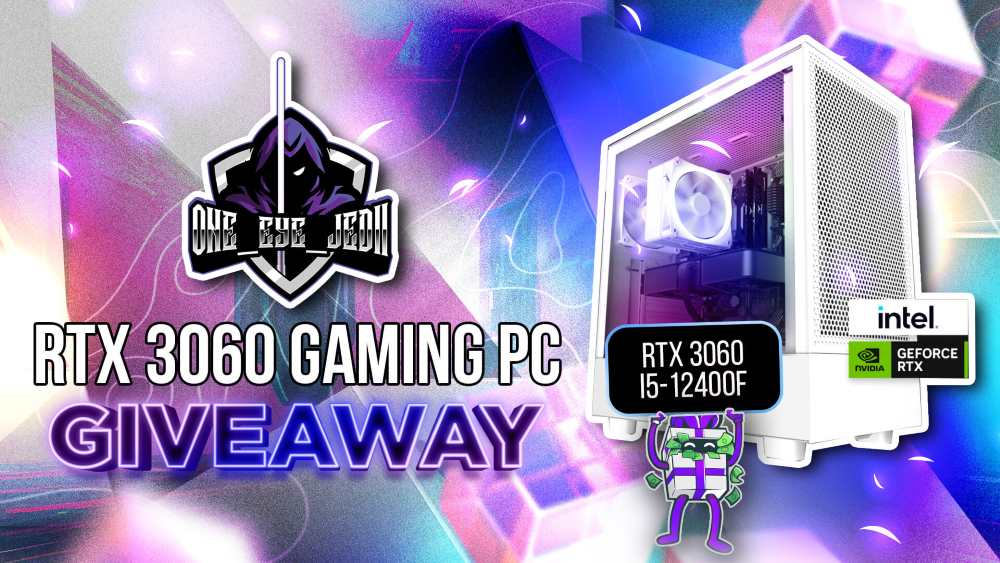 One Eye Jedii | RTX 3060 Gaming PC Giveaway