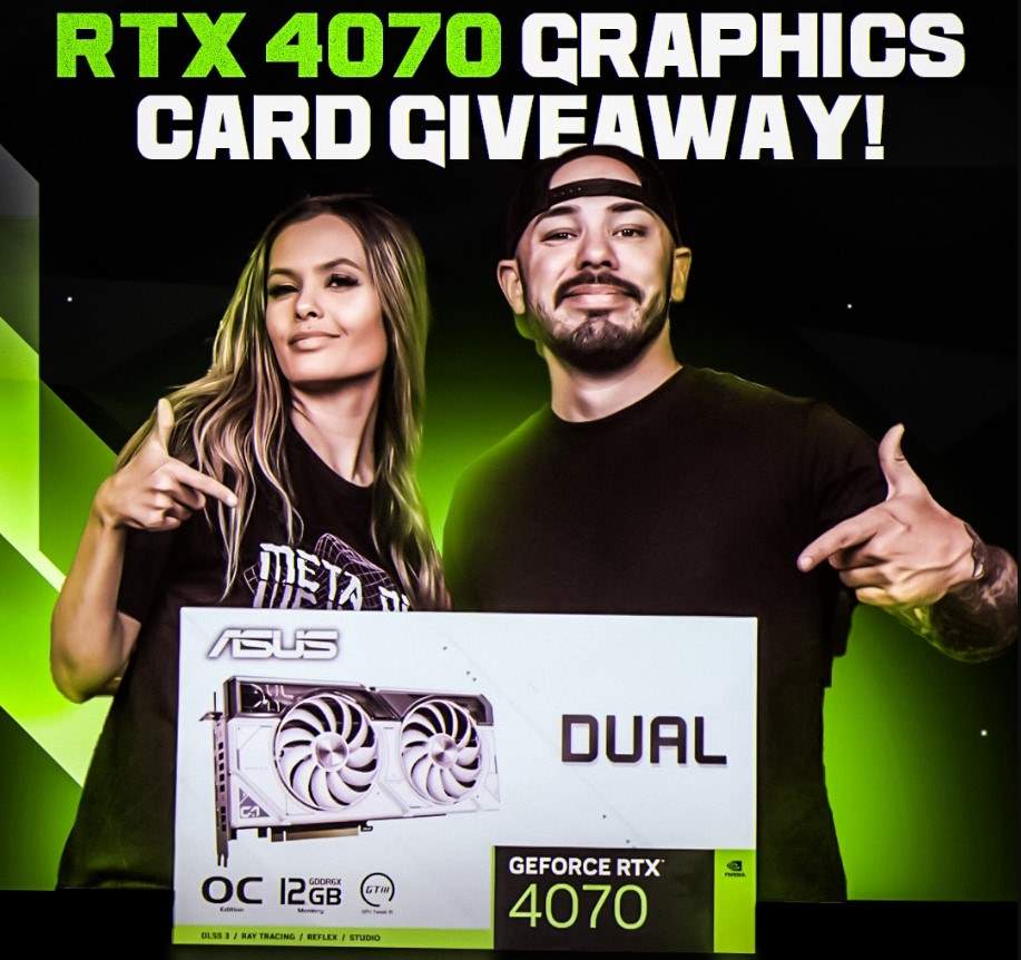 Meta PCs x Wittle Bears RTX 4070 Giveaway