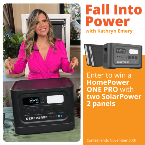Geneverse & Kathryn Emery Fall Into Power Giveaway