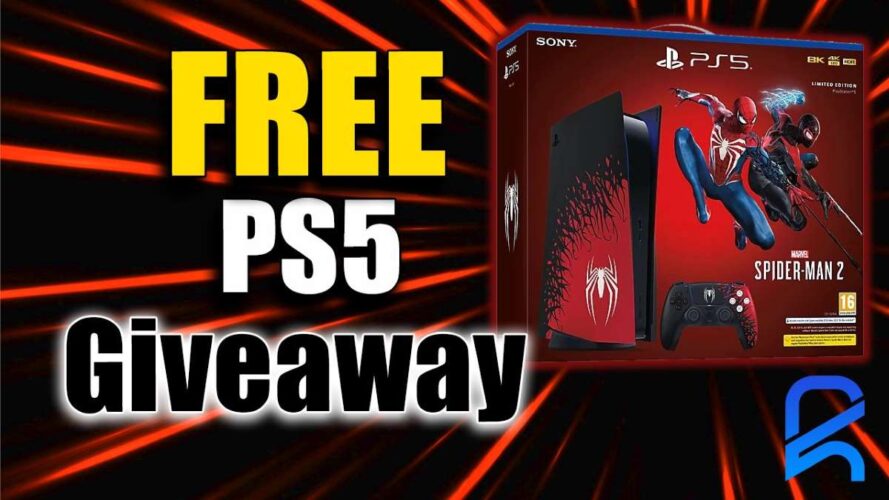 Spiderman 2 PS5 Console GiveLab Giveaway