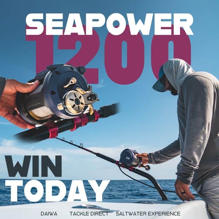 Daiwa Seapower 1200 Power Assist Electric Reel Giveaway