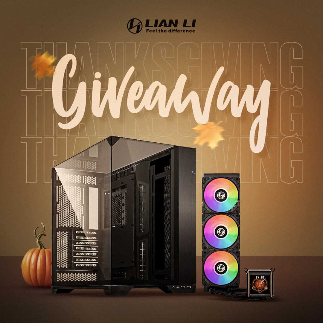 Lian Li Thanksgiving Giveaway