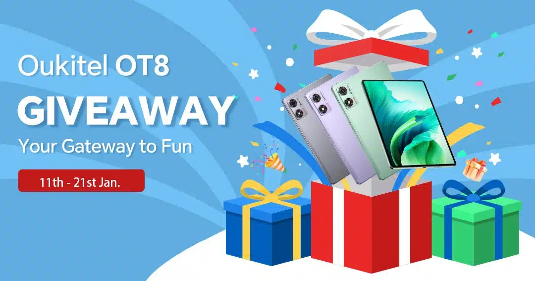 Oukitel OT8 Smartphone Giveaway