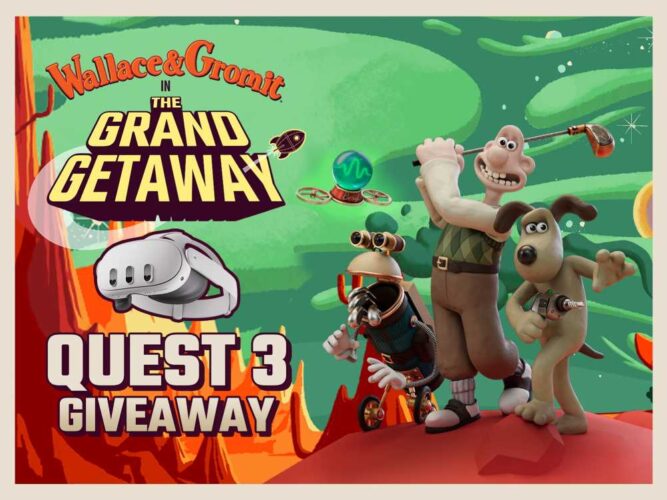 Wallace and Gromit | Meta Quest 3 Giveaway